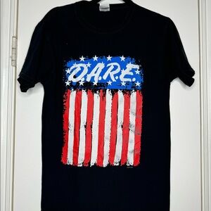 DARE US Flag T-shirt